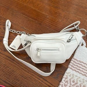 Urban outfitters white Fanny pack